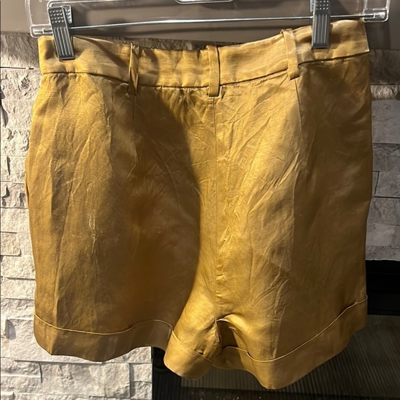 J. Crew high waist bronze colored sateen shorts size 2 - Picture 10 of 13